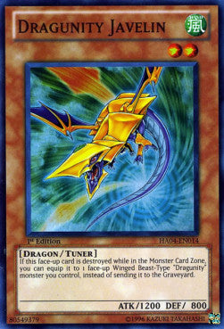 Dragunity Javelin - Hidden Arsenal 4 (Super Rare) [HA04-014] Main image