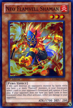 Neo Flamvell Shaman - Hidden Arsenal 4 (Super Rare) [HA04-033]