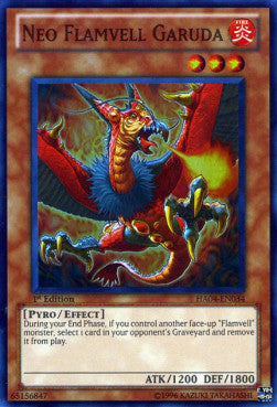 Neo Flamvell Garuda - Hidden Arsenal 4 (Super Rare) [HA04-034] Main image