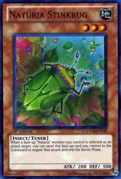 Naturia Stinkbug - Hidden Arsenal 4 (Super Rare) [HA04-048] Main image