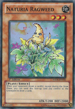 Naturia Ragweed - Hidden Arsenal 4 (Super Rare) [HA04-050] Main image