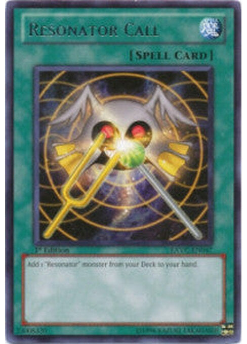Resonator Call — Extreme Victory (EXVC-047) Yu-Gi-Oh! card Hoofdafbeelding