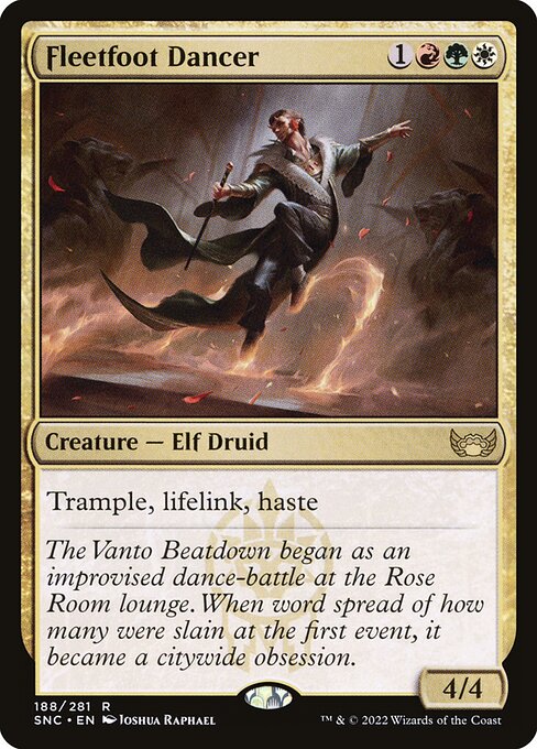 Fleetfoot Dancer – Streets of New Capenna (SNC-188) Magic: The Gathering card | LC-REM-20260804-15339563123020-2473d738-fe15-402a-ad24-0d6e5c4dfda3
