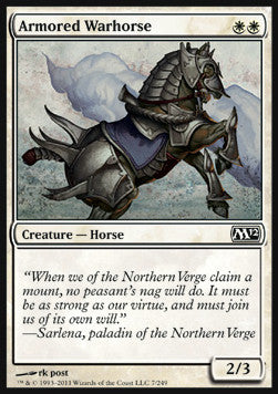 Armored Warhorse - Magic 2012 (Common) [M12-7] Main image