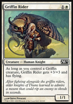 Griffin Rider - Magic 2012 (Common) [M12-20] Main image