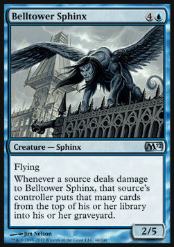 Belltower Sphinx - Magic 2012 (Uncommon) [M12-46] Main image