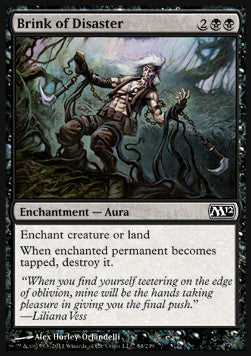 Brink of Disaster - Magic 2012 (Common) [M12-84] Main image