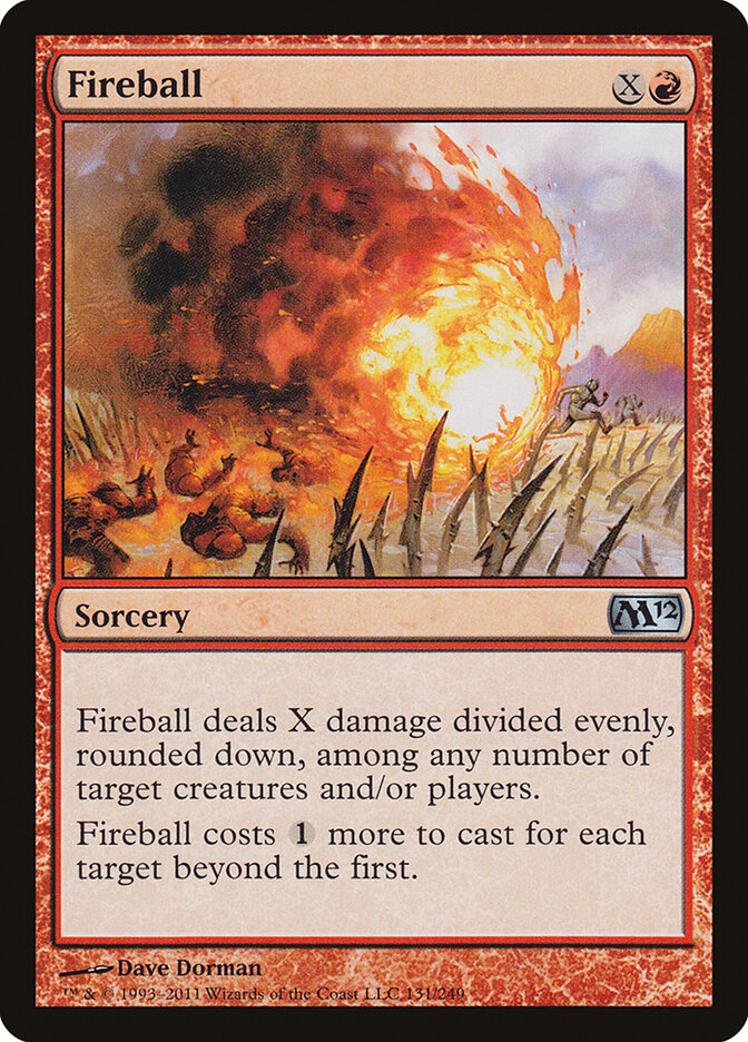 Fireball - Magic 2012 (Uncommon) [M12-131] Image principale du produit