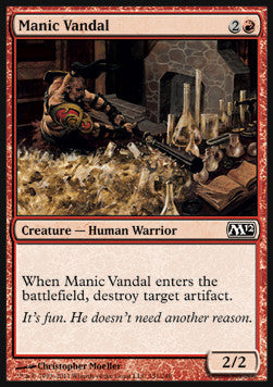 Manic Vandal - Magic 2012 (Common) [M12-151]