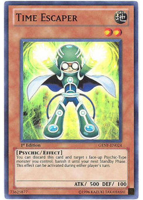 Time Escaper — Generation Force (GENF-024) Yu-Gi-Oh! card Hauptbild