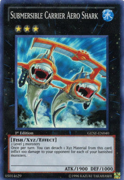 Submersible Carrier Aero Shark - Generation Force (Super Rare) [GENF-040] Main image
