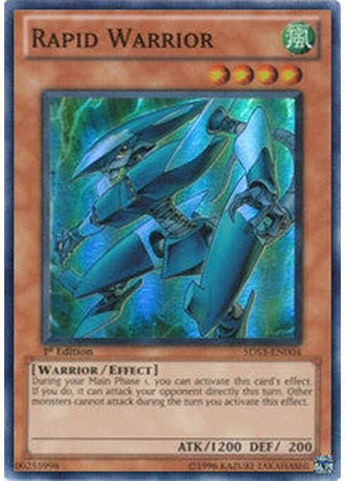 Rapid Warrior — Starter Deck: Duelist Toolbox (5DS3-004) Yu-Gi-Oh! card Main image