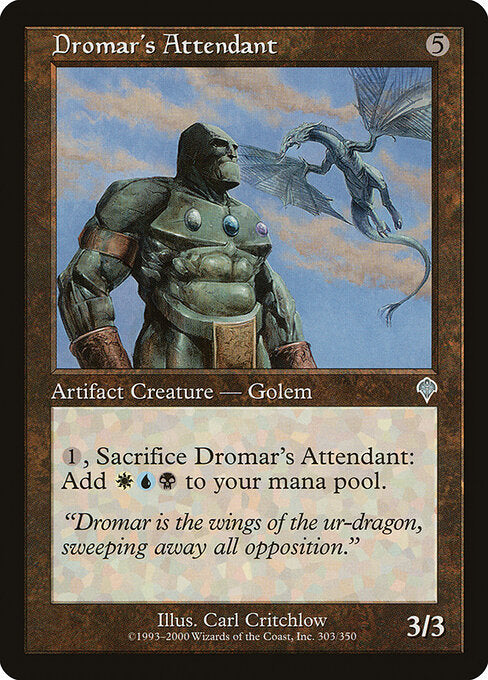 Dromar's Attendant – Invasion (INV-303) Magic: The Gathering card