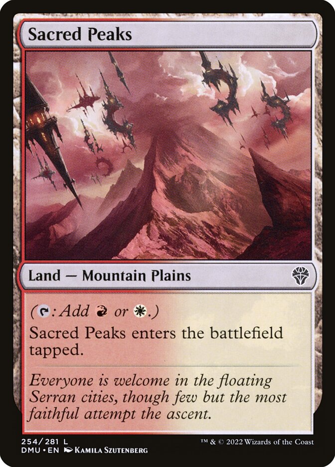 Sacred Peaks - Dominaria United (Common) [DMU-254]
