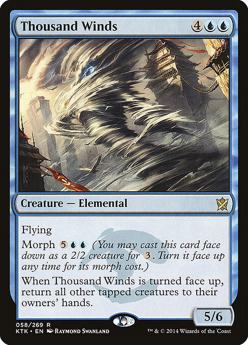 Thousand Winds – Khans of Tarkir (KTK-58) Magic: The Gathering card | LC-REM-20260804-15150656684364-249b453c-0d5b-4af9-aaec-ebd2f19c5d23