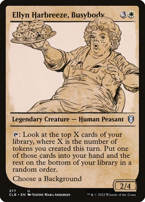 Ellyn Harbreeze, Busybody – Commander Legends: Battle for Baldur's Gate (CLB-377) Magic: The Gathering card | LC-REM-20260804-15151330197836-249bc870-e945-466c-81cd-8b9e9b7ac4ac Image principale du produit