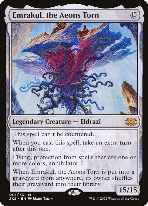 Emrakul, the Aeons Torn – Double Masters 2022 (2X2-1) Magic: The Gathering card