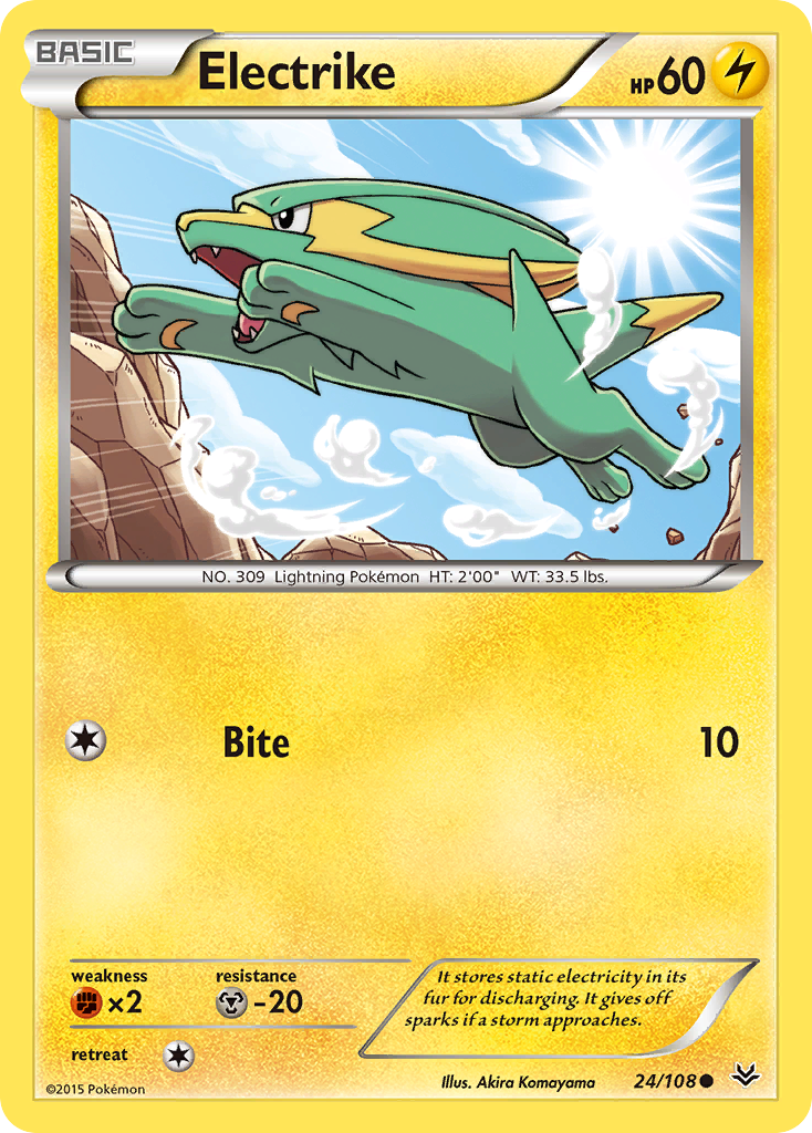 Electrike – Roaring Skies 24 – Pokémon TCG single card