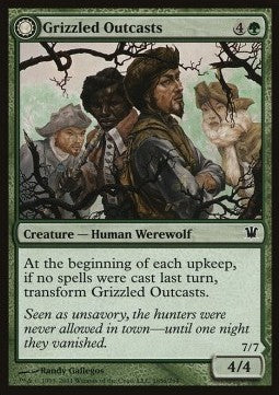 Grizzled Outcasts / Krallenhorde Wantons - Innistrad (Common) [ISD-185] Immagine principale del prodotto