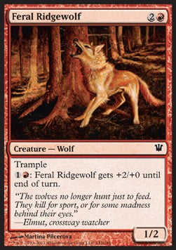 Feral Ridgewolf - Innistrad (Common) [ISD-142] Imagen principal del producto