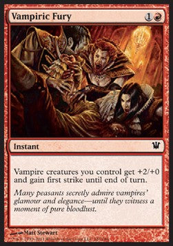 Vampiric Fury - Innistrad (Common) [ISD-167] Imagen principal del producto