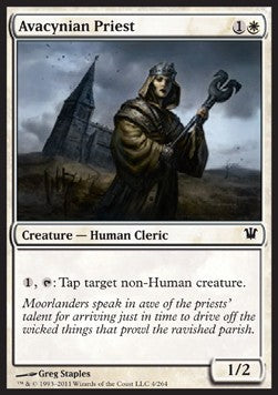 Avacynian Priest - Innistrad (Common) [ISD-4] Imagen principal del producto