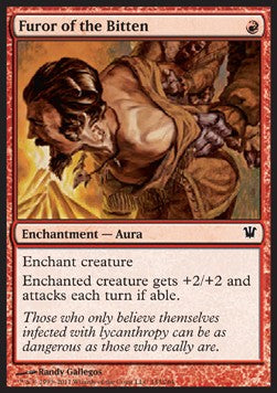 Furor of the Bitten - Innistrad (Common) [ISD-143] Immagine principale del prodotto