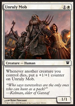 Unruly Mob - Innistrad (Common) [ISD-39] Immagine principale del prodotto