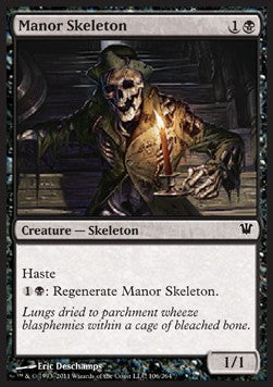Manor Skeleton - Innistrad (Common) [ISD-106] Imagen principal del producto