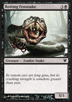 Rotting Fensnake - Innistrad (Common) [ISD-113] Imagen principal del producto