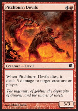 Pitchburn Devils - Innistrad (Common) [ISD-156] Immagine principale del prodotto