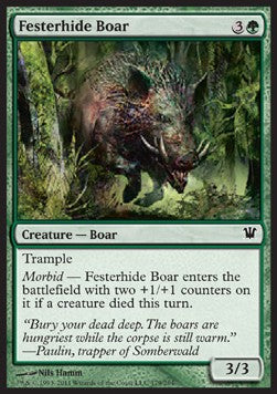 Festerhide Boar - Innistrad (Common) [ISD-179] Immagine principale del prodotto