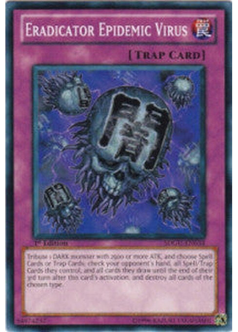 Eradicator Epidemic Virus — Structure Deck: Gates of the Underworld (SDGU-034) Yu-Gi-Oh! card Image principale du produit