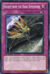 Escape from the Dark Dimension - Structure Deck: Gates of the Underworld (Common) [SDGU-038] Main image