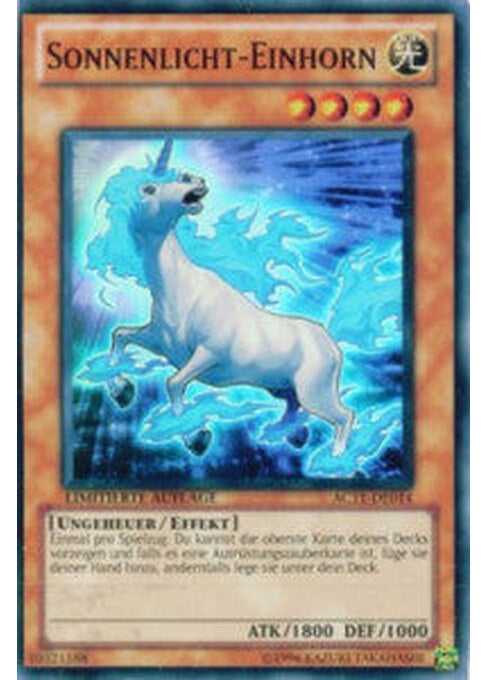 Sunlight Unicorn — Advent Calendar 2011 (AC11-014) Yu-Gi-Oh! card Main image