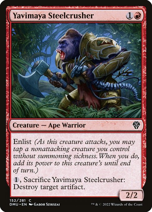 Yavimaya Steelcrusher – Dominaria United (DMU-152) Magic: The Gathering card | LC-REM-20260804-15150922694988-25175622-7b68-4916-adf2-3bf2d82e8356