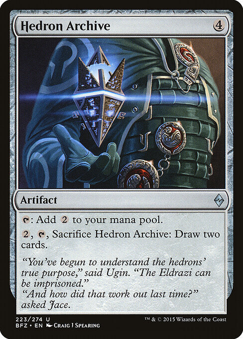 Hedron Archive – Battle for Zendikar (BFZ-223) Magic: The Gathering card