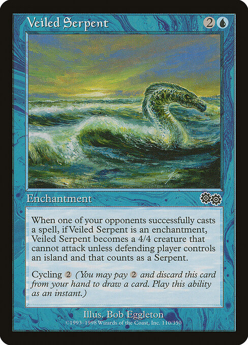 Veiled Serpent – Urza's Saga (USG-110) Magic: The Gathering card | LC-REM-20260804-15340141117772-25193fd6-3156-48ff-90fa-71328ee7adf5 Imagen principal del producto