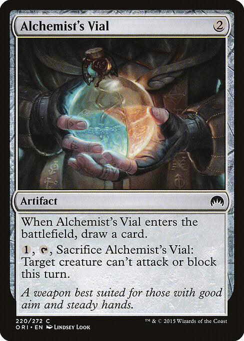 Alchemist's Vial – Magic Origins (ORI-220) Magic: The Gathering card Immagine principale del prodotto