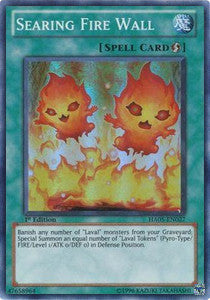 Searing Fire Wall - Hidden Arsenal 5 (Super Rare) [HA05-027] Main image
