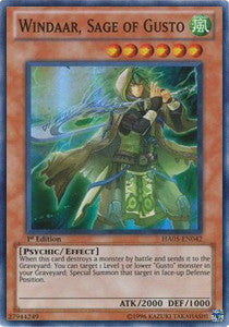 Windaar, Sage of Gusto - Hidden Arsenal 5 (Super Rare) [HA05-042] Main image