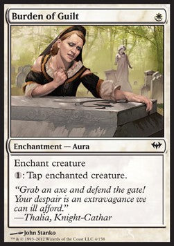 Burden of Guilt - Dark Ascension (Common) [DKA-4] Main image