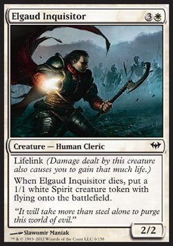 Elgaud Inquisitor - Dark Ascension (Common) [DKA-6] Main image