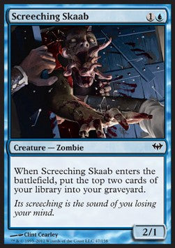 Screeching Skaab - Dark Ascension (Common) [DKA-47] Main image