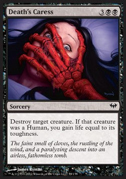 Death's Caress - Dark Ascension (Common) [DKA-59] Main image
