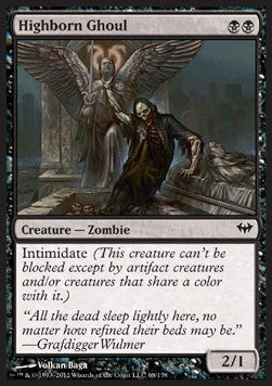 Highborn Ghoul - Dark Ascension (Common) [DKA-68] Main image