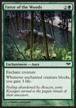 Favor of the Woods - Dark Ascension (Common) [DKA-113] Imagen principal del producto