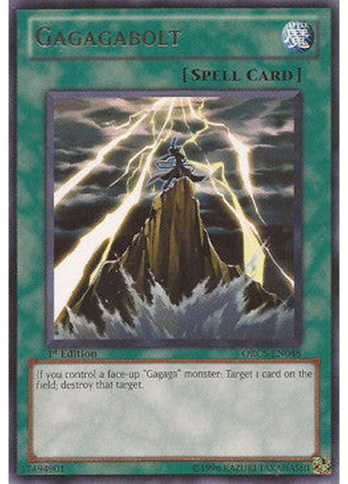 Gagagabolt — Order of Chaos (ORCS-048) Yu-Gi-Oh! card Hoofdafbeelding
