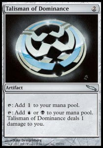 Talisman of Dominance - Mirrodin (Uncommon) [MRD-253] Hoofdafbeelding