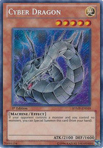 Cyber Dragon (V.1 - Secret Rare) - Ra Yellow Mega Pack (Secret Rare) [RYMP-059] Main image